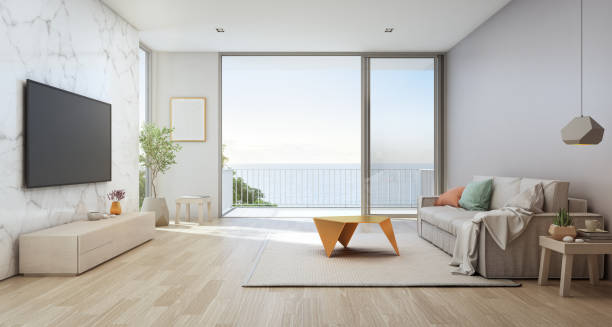 3d rendering of hotel interior