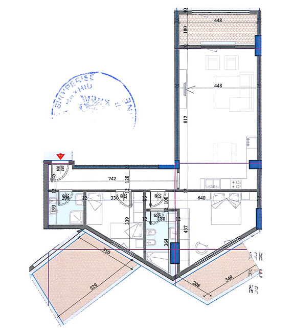 Planimetri-AP-NR-A36-Colonnade-Building-Zogu-i-Zi-TAP-Albania-1
